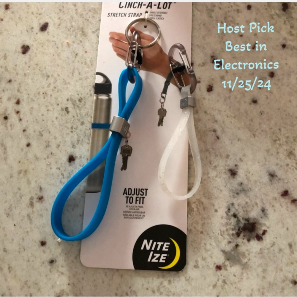 Cinch A-lot  (1 small white & 1 large blue)